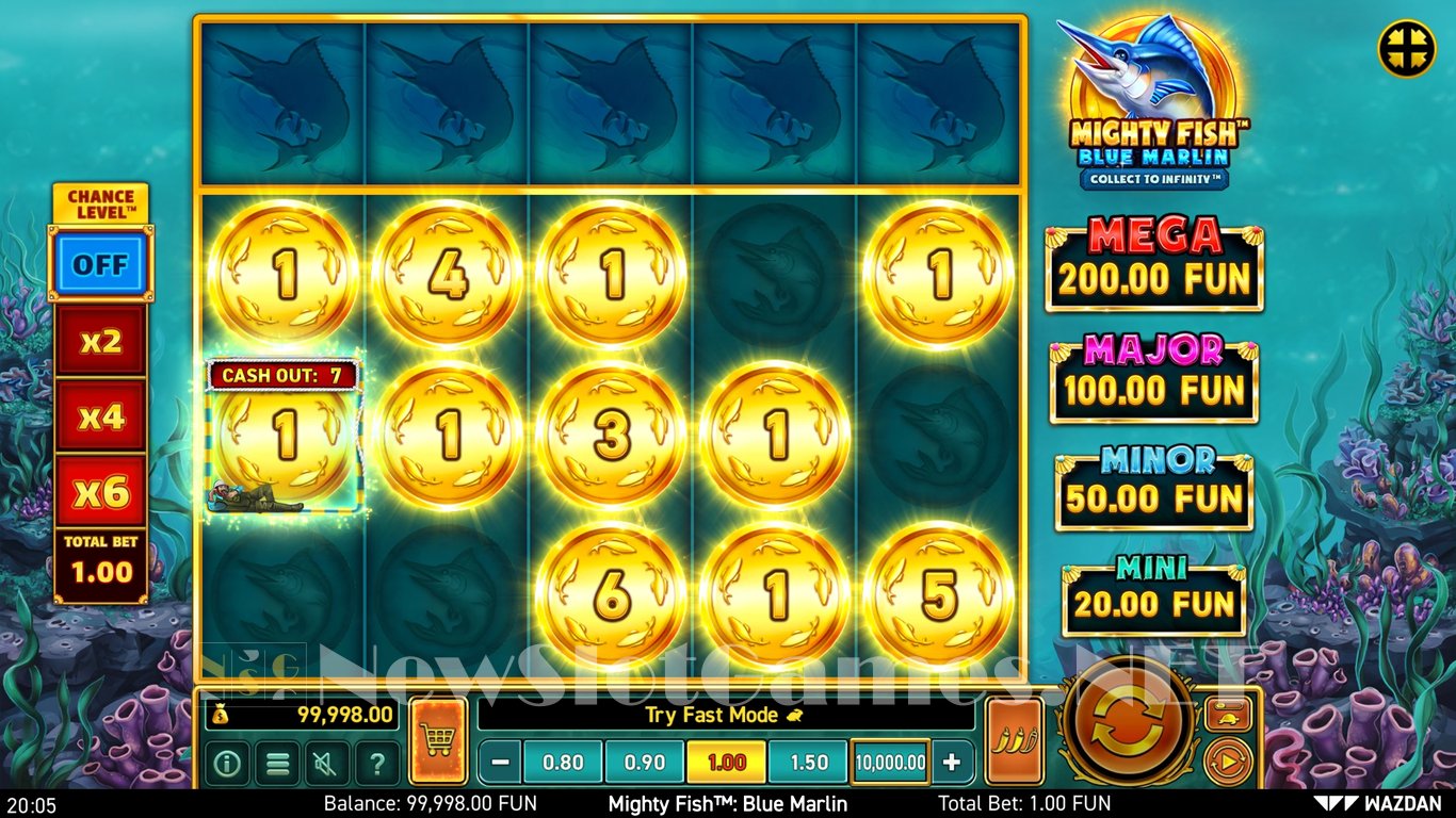 Mighty Fish Blue Marlin Slot Slot Image in Demo - pic. 2