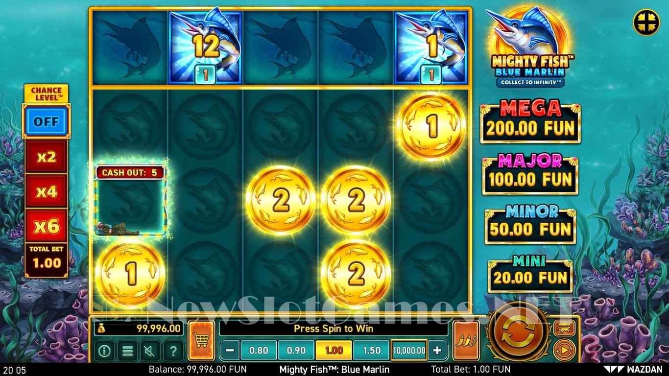 Mighty Fish Blue Marlin Slot Slot Image in Demo - pic. 3