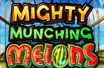 Mighty Munching Melons Slot Logo