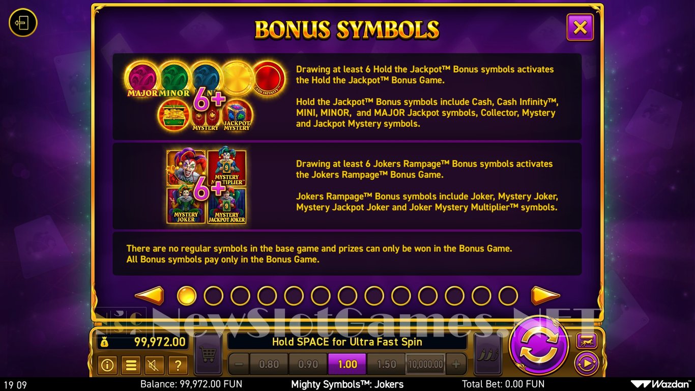 Mighty Symbols Jokers Slot Slot Image in Demo - pic. 11