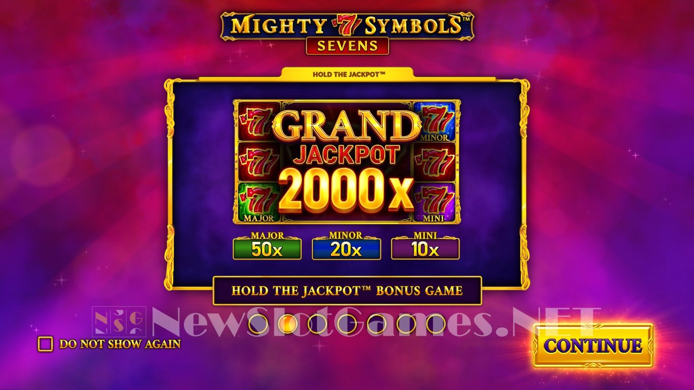 Mighty Symbols™ Sevens Slot Demo Image