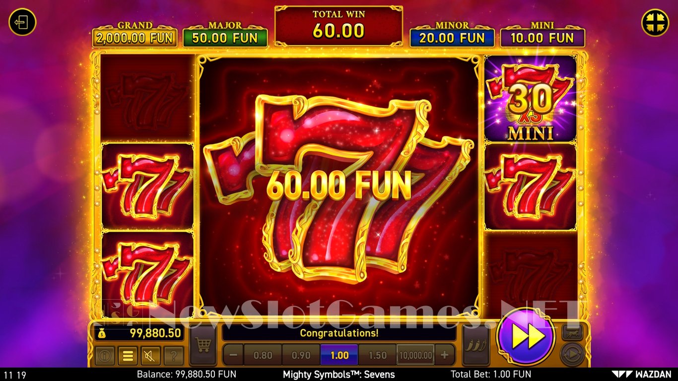 Mighty Symbols™ Sevens Slot Slot Image in Demo - pic. 9