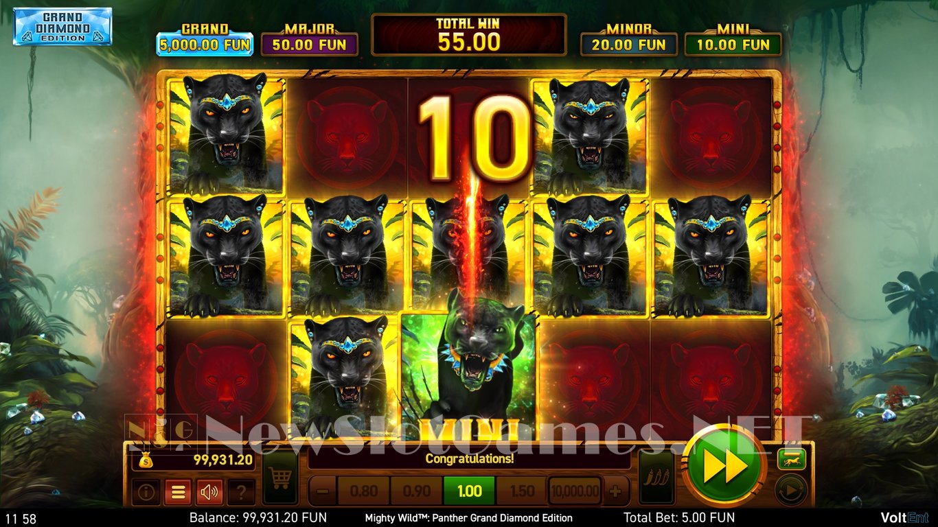 Mighty Wild Panther Grand Diamond Edition Slot Slot Image in Demo - pic. 10