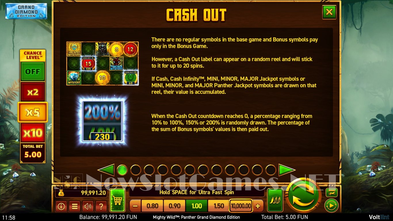 Mighty Wild Panther Grand Diamond Edition Slot Slot Image in Demo - pic. 12
