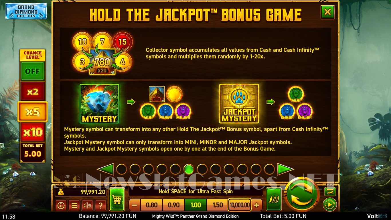 Mighty Wild Panther Grand Diamond Edition Slot Slot Image in Demo - pic. 13