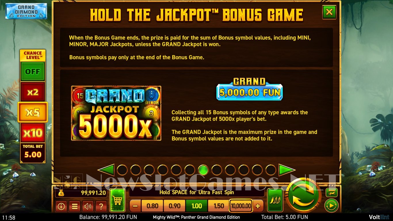 Mighty Wild Panther Grand Diamond Edition Slot Slot Image in Demo - pic. 14