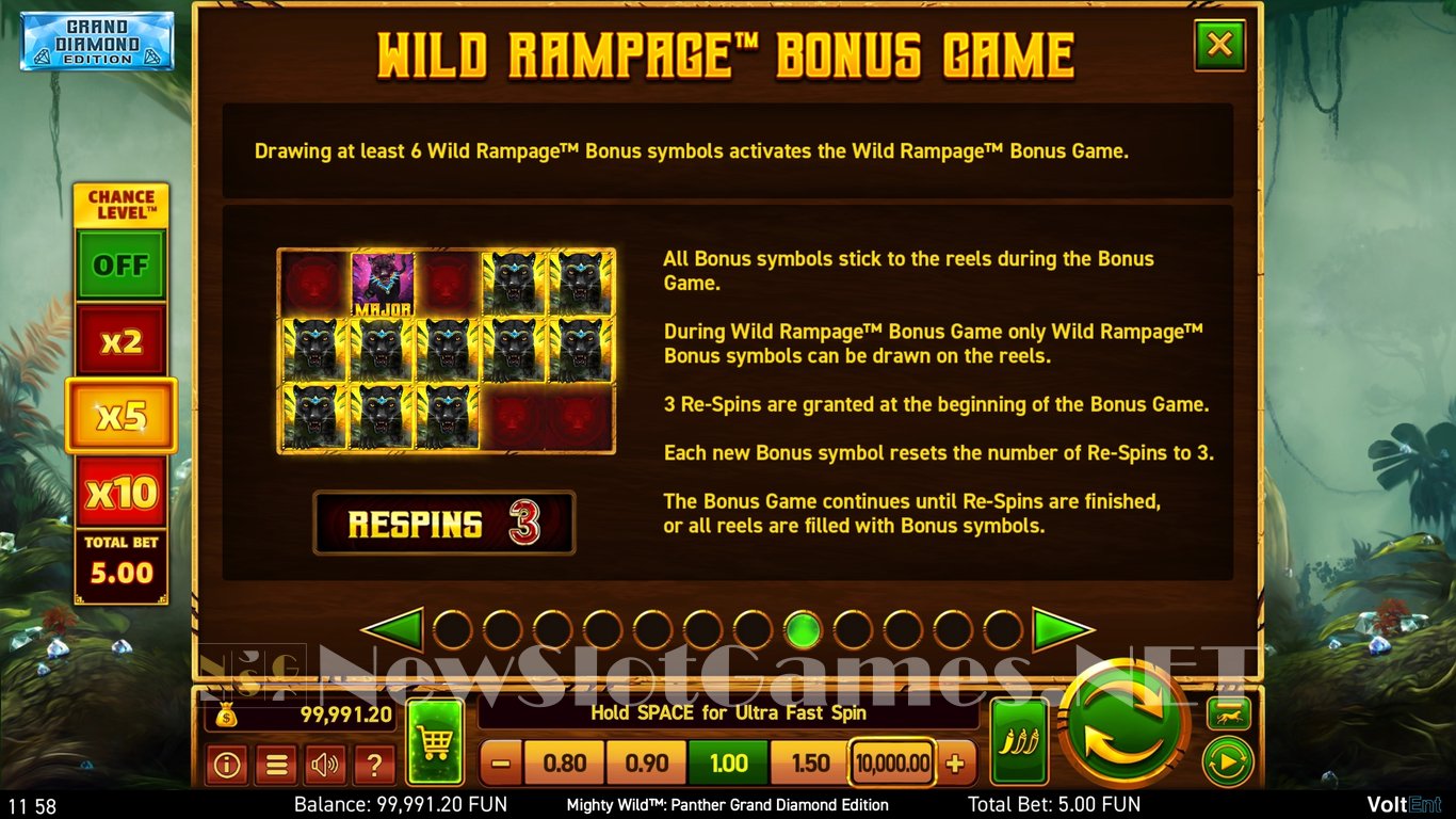 Mighty Wild Panther Grand Diamond Edition Slot Slot Image in Demo - pic. 15