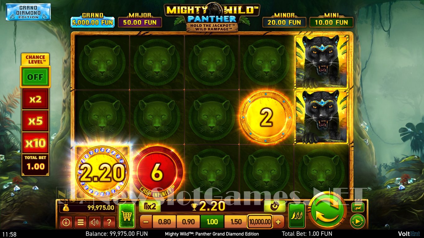 Mighty Wild Panther Grand Diamond Edition Slot Slot Image in Demo - pic. 6