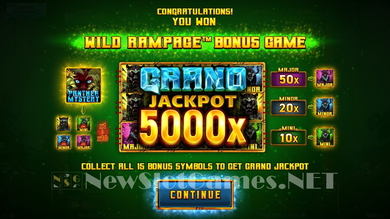 Mighty Wild Panther Grand Diamond Edition Slot Slot Image in Demo - pic. 8