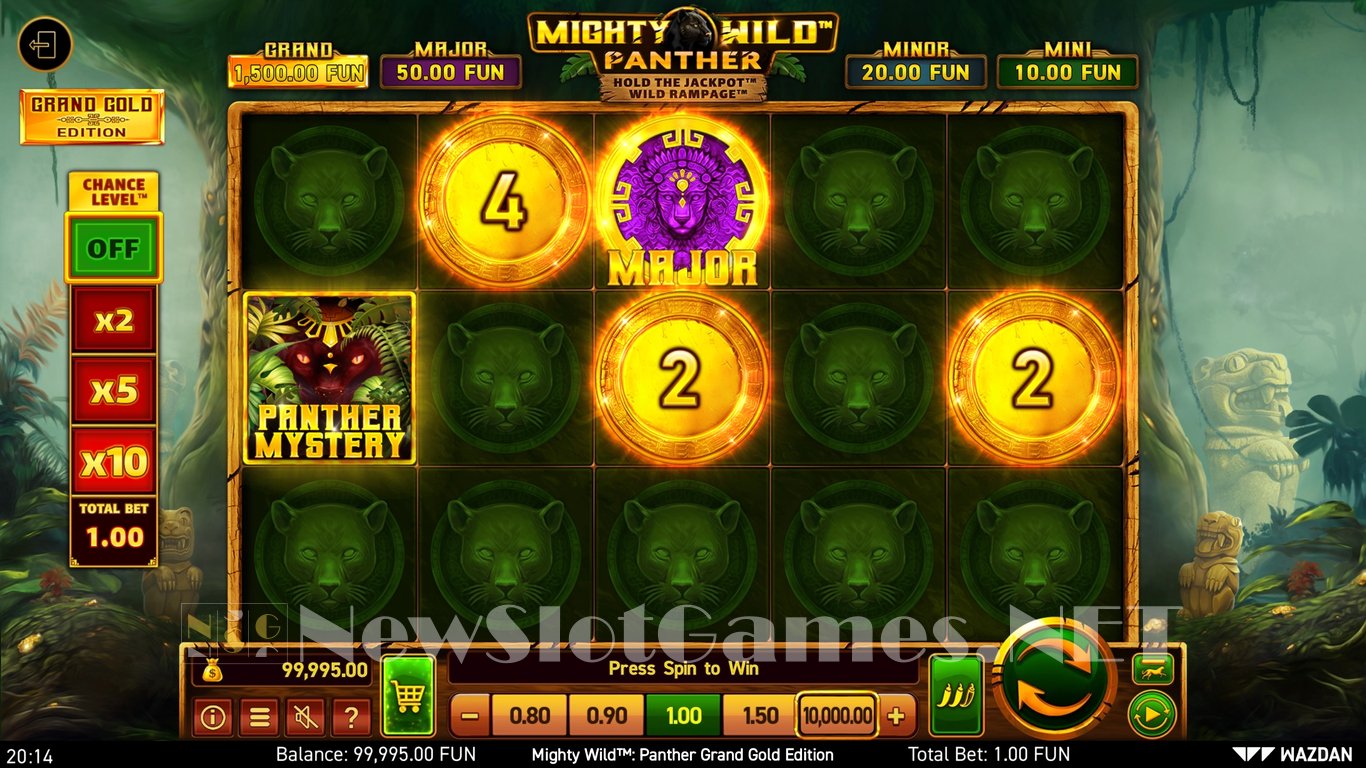Mighty Wild Panther Grand Gold Edition Slot Slot Image in Demo - pic. 3