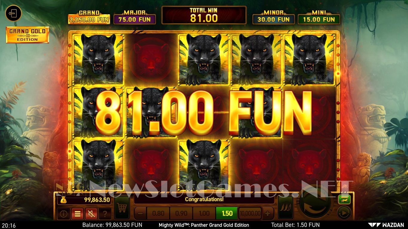 Mighty Wild Panther Grand Gold Edition Slot Slot Image in Demo - pic. 6