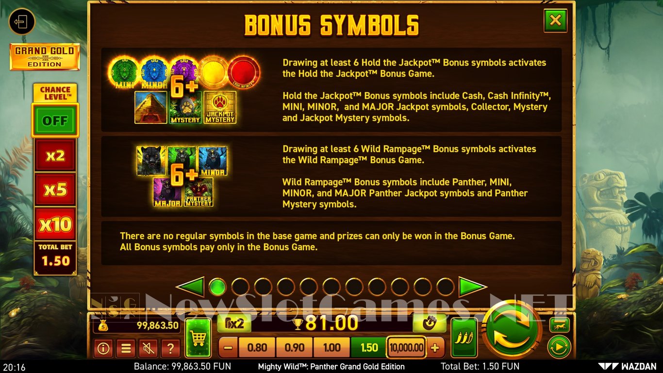 Mighty Wild Panther Grand Gold Edition Slot Slot Image in Demo - pic. 7