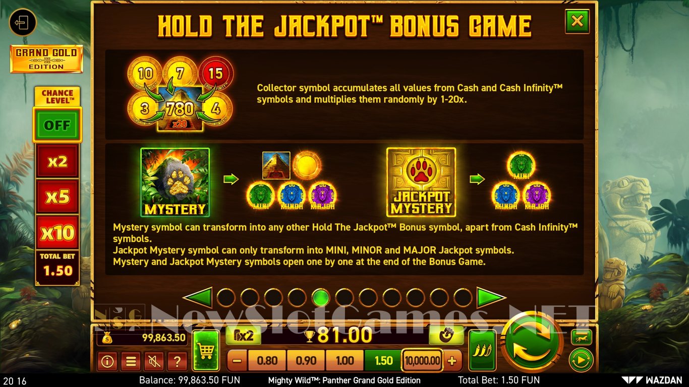 Mighty Wild Panther Grand Gold Edition Slot Slot Image in Demo - pic. 9