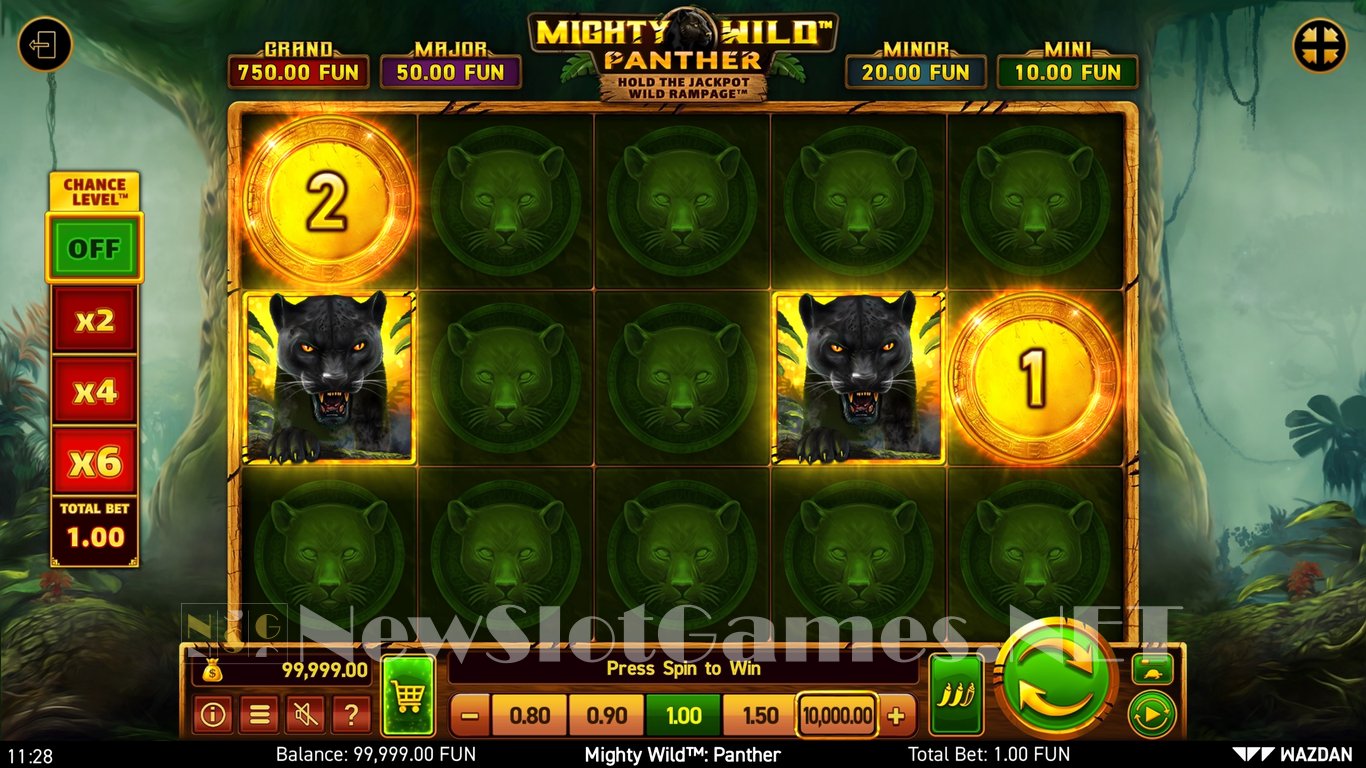 Mighty Wild Panther Grand Platinum Edition Slot Slot Image in Demo - pic. 2