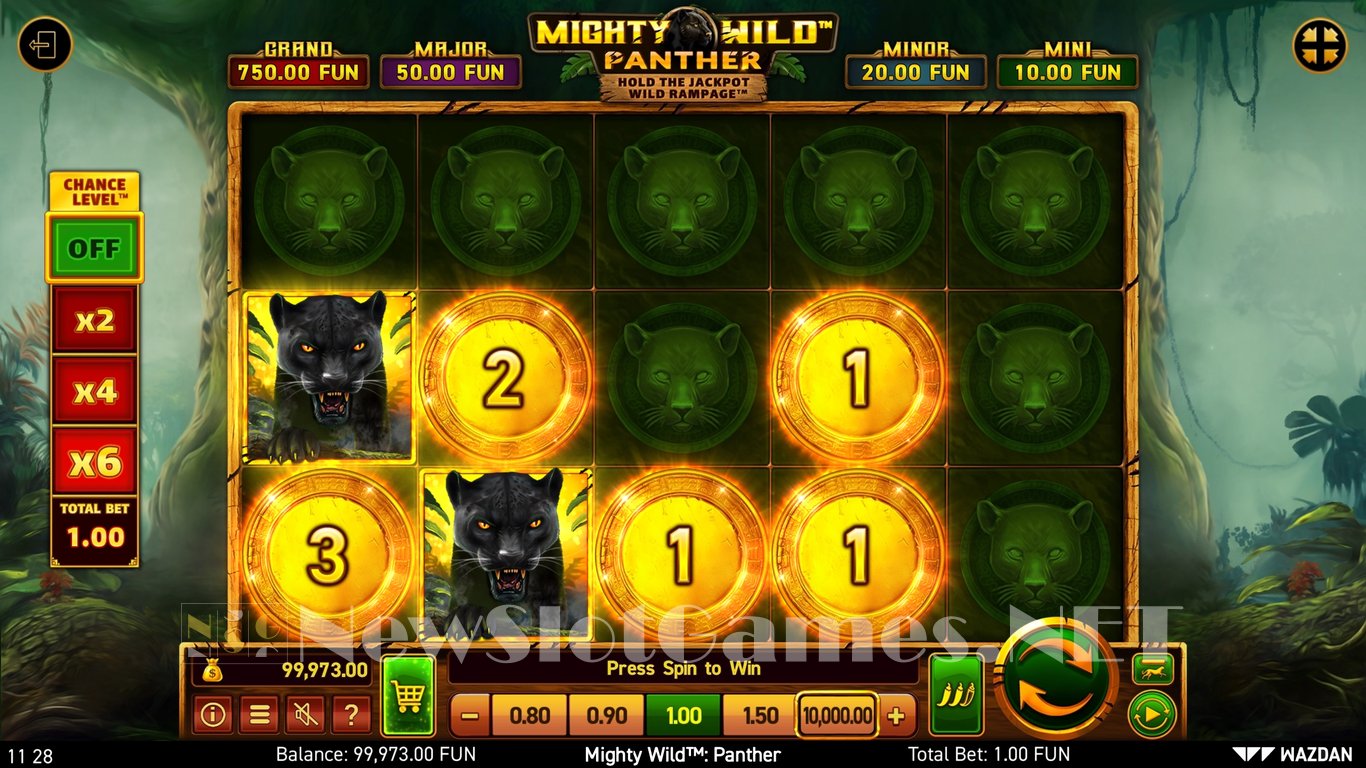 Mighty Wild Panther Grand Platinum Edition Slot Slot Image in Demo - pic. 6