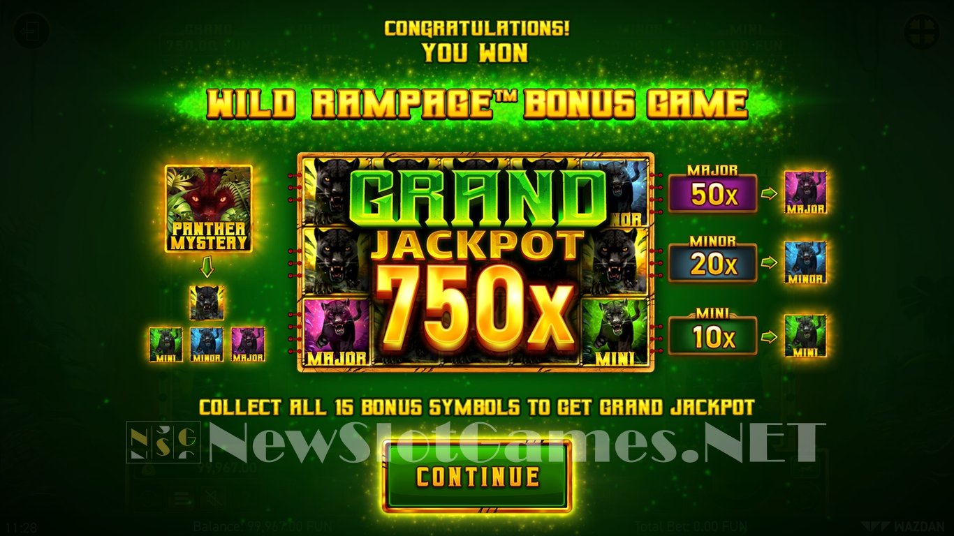 Mighty Wild Panther Grand Platinum Edition Slot Slot Image in Demo - pic. 7