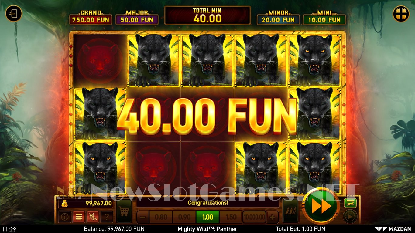 Mighty Wild Panther Grand Platinum Edition Slot Slot Image in Demo - pic. 9