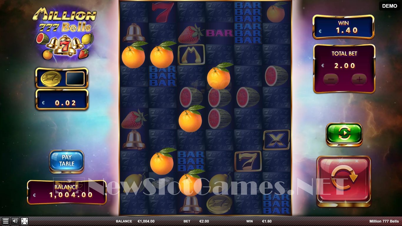 Million 777 Bells Slot Slot Image in Demo - pic. 3
