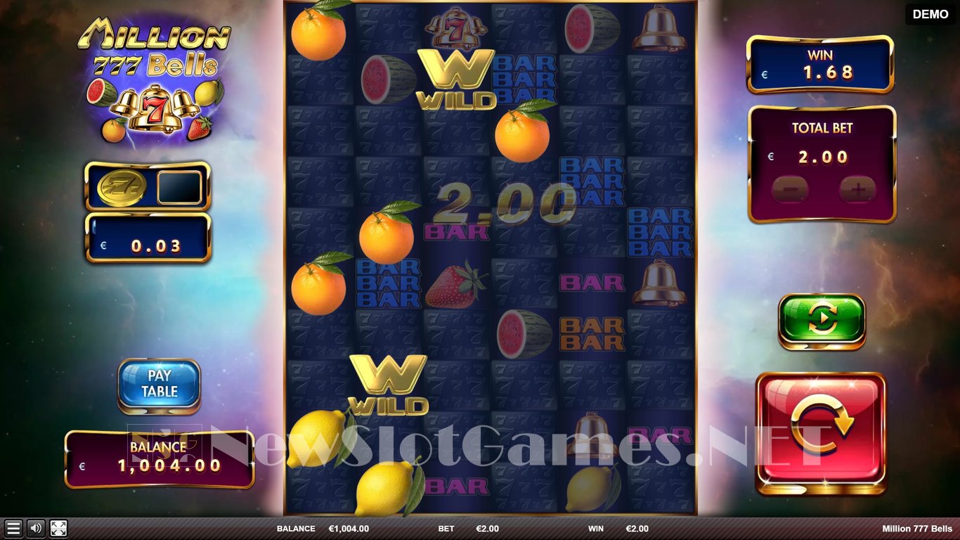 Million 777 Bells Slot Slot Image in Demo - pic. 4