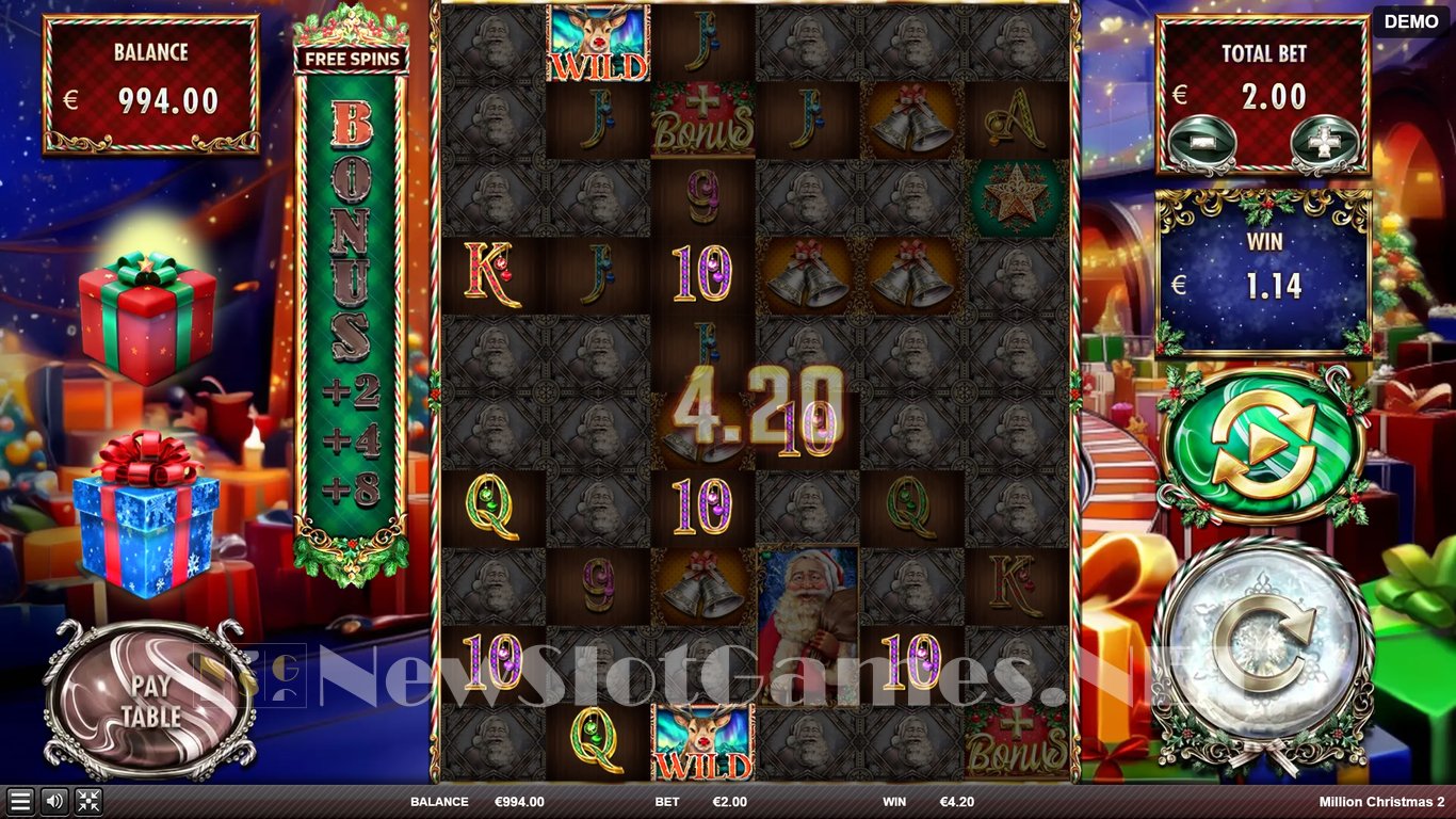 Million Christmas 2 Slot Slot Image in Demo - pic. 4