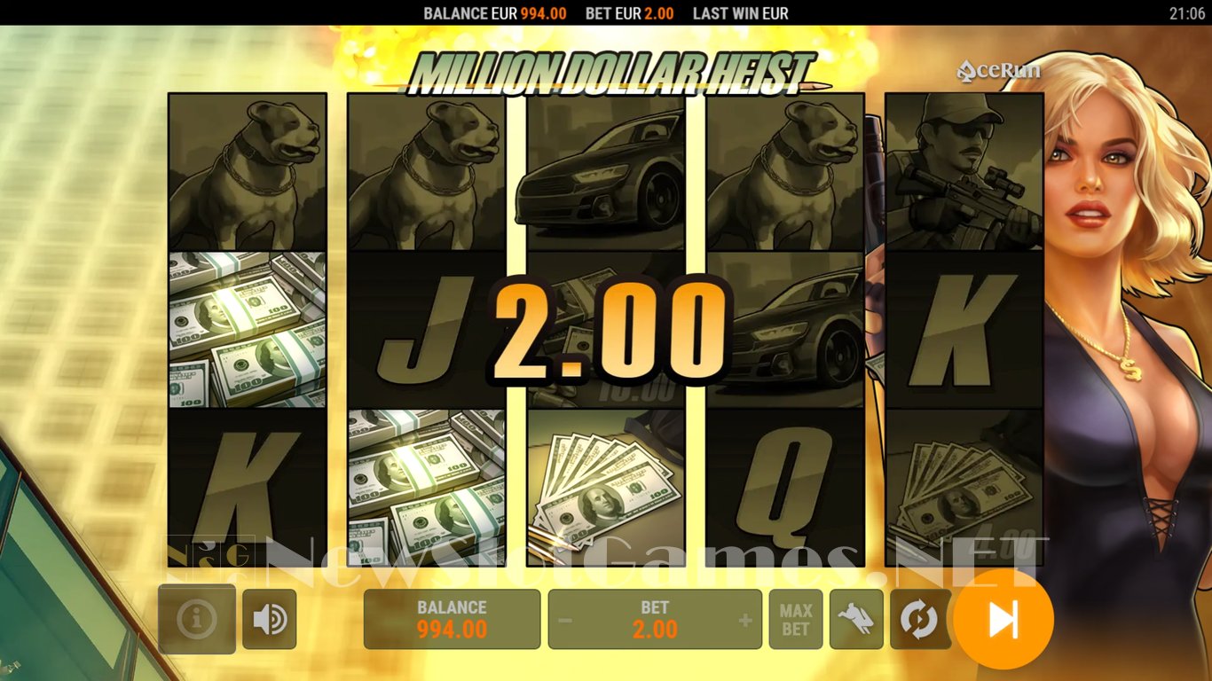 Million Dollar Heist Slot Slot Image in Demo - pic. 3