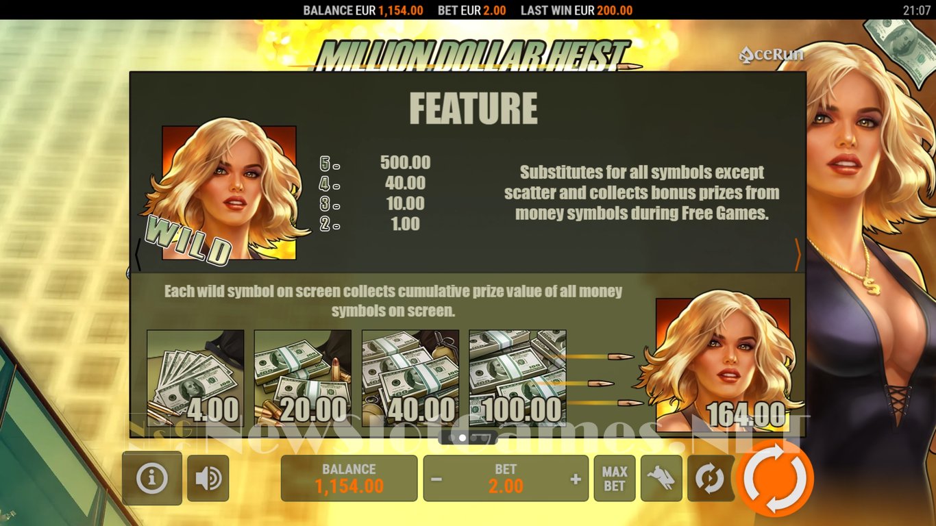 Million Dollar Heist Slot Slot Image in Demo - pic. 6