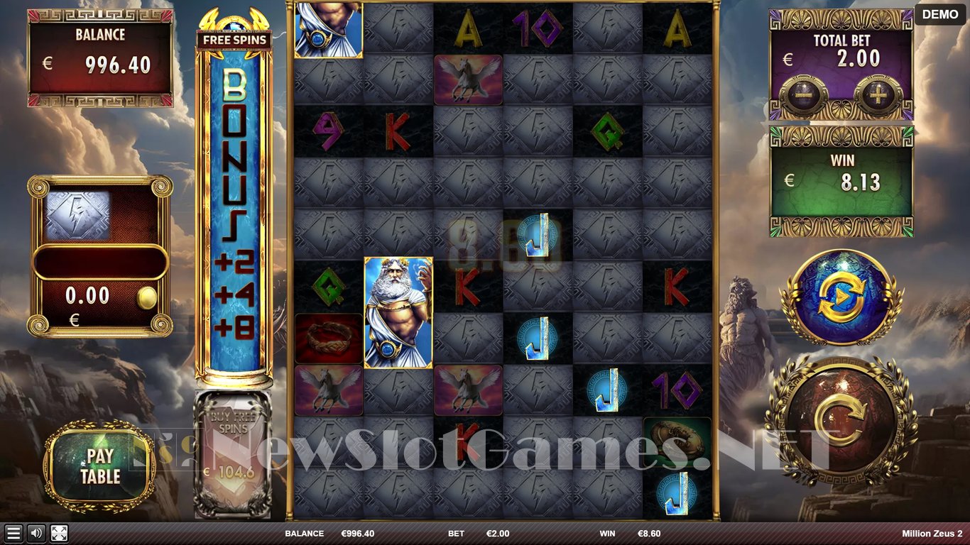 Million Zeus 2 Slot Slot Image in Demo - pic. 4