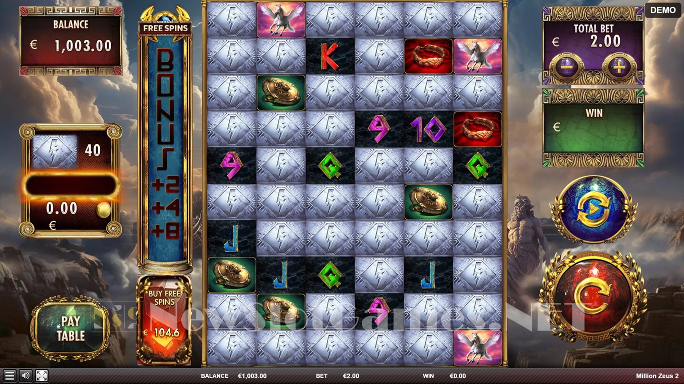 Million Zeus 2 Slot Slot Image in Demo - pic. 5