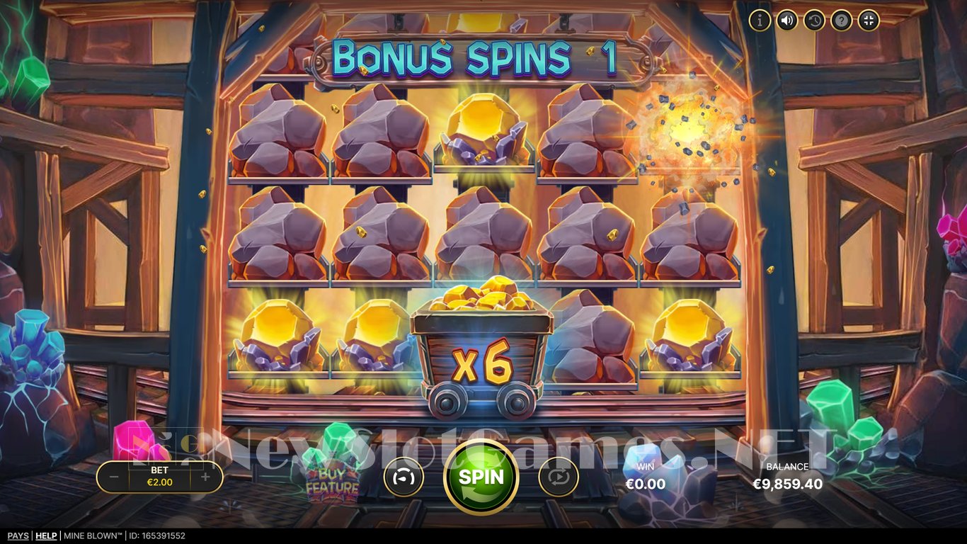 Mine Blown Slot Slot Image in Demo - pic. 10