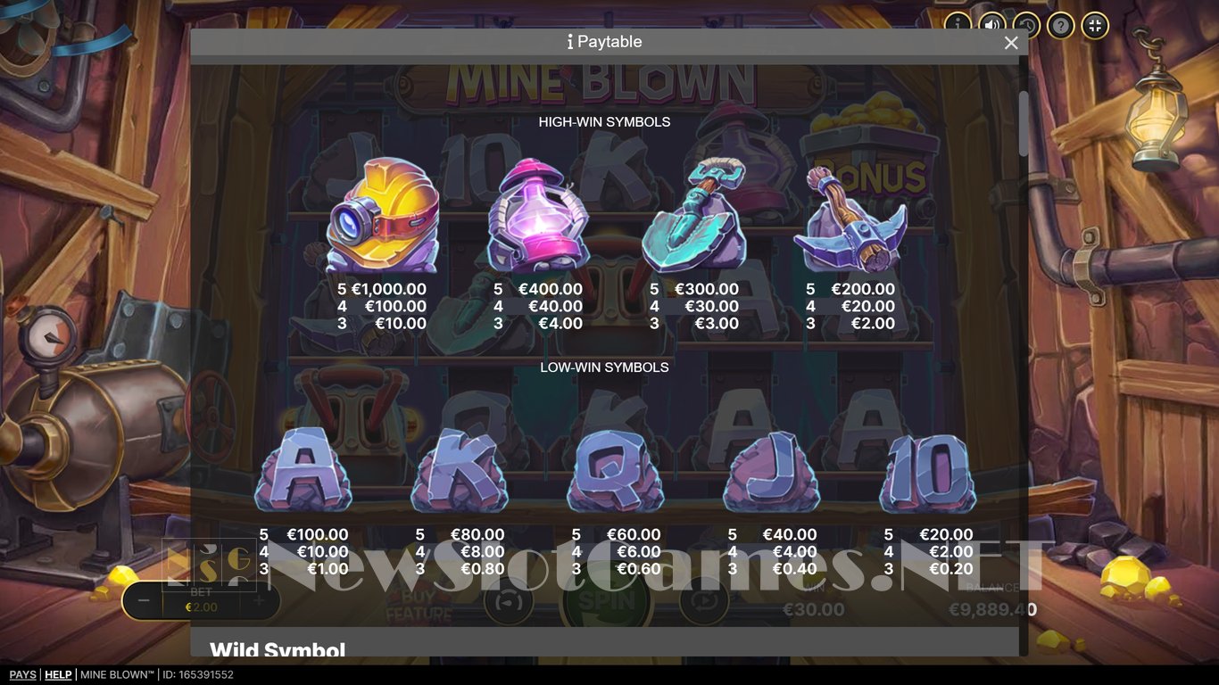 Mine Blown Slot Slot Image in Demo - pic. 12
