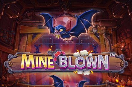 Mine Blown Slot Logo
