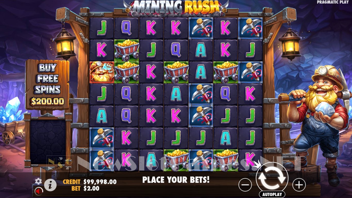 Mining Rush Slot Demo Image