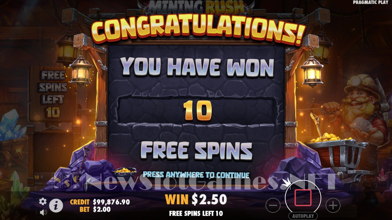 Mining Rush Slot Slot Image in Demo - pic. 10