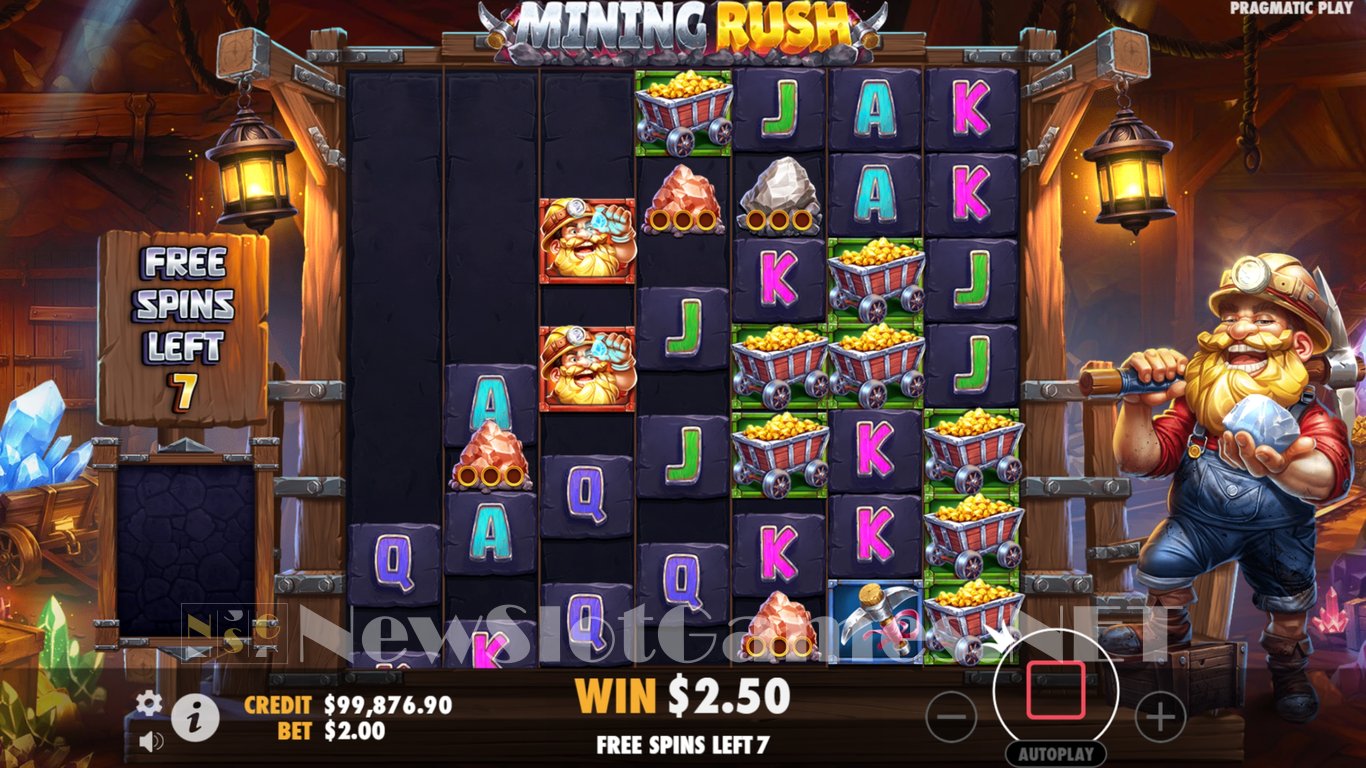 Mining Rush Slot Slot Image in Demo - pic. 11