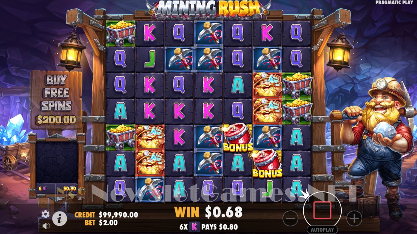 Mining Rush Slot Slot Image in Demo - pic. 3
