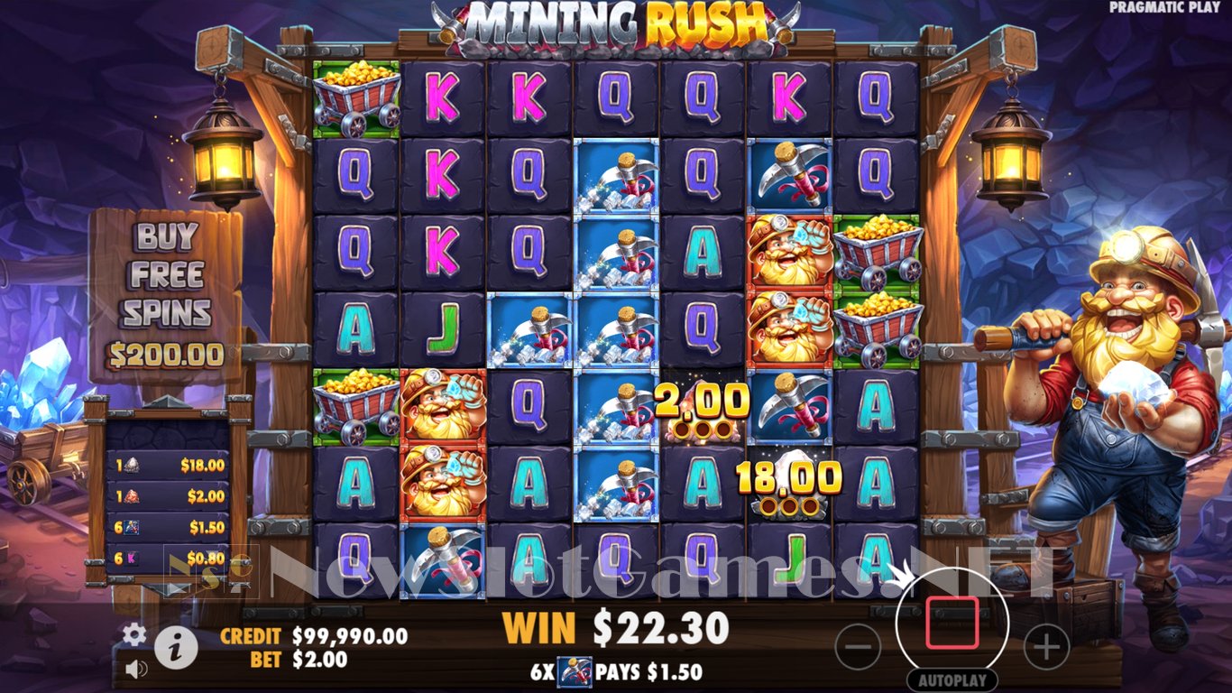 Mining Rush Slot Slot Image in Demo - pic. 4