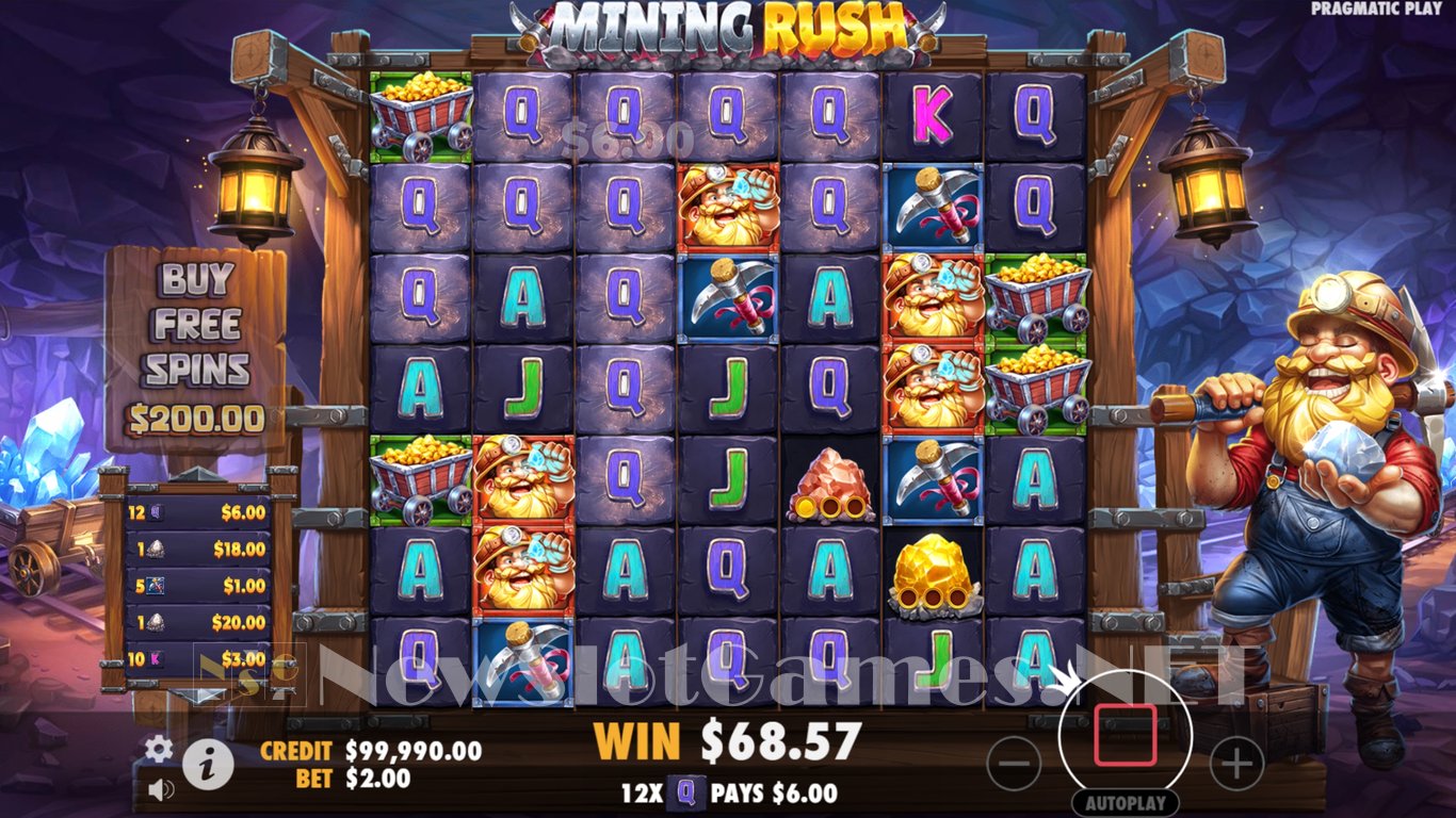 Mining Rush Slot Slot Image in Demo - pic. 5
