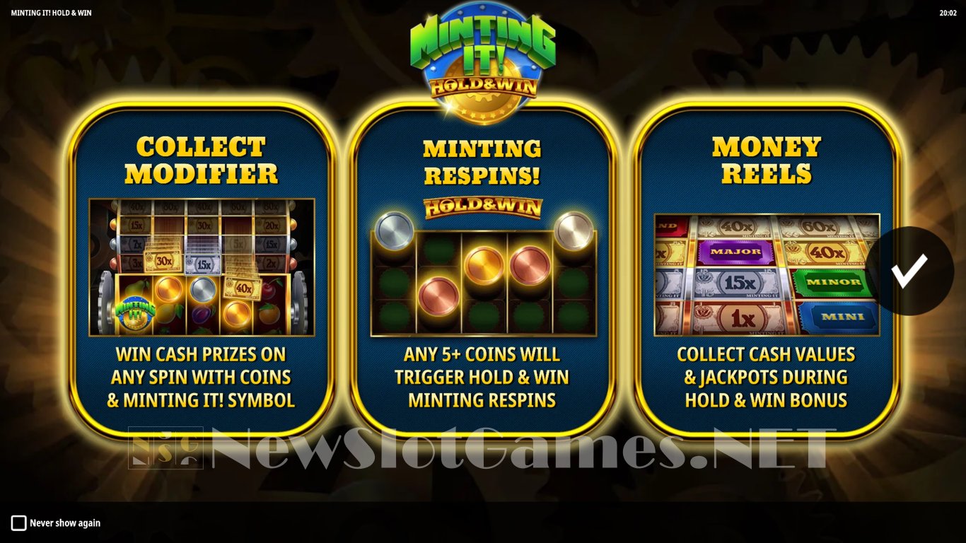 Minting It! Hold & Win Slot Demo Image