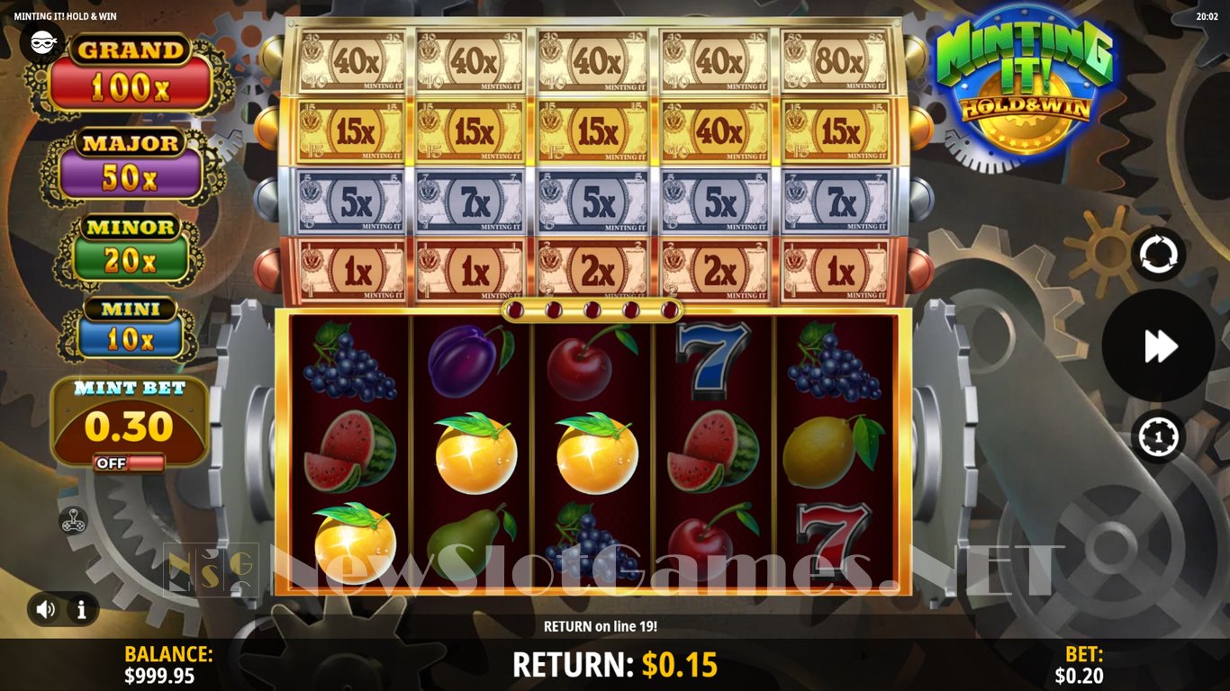 Minting It! Hold & Win Slot Slot Image in Demo - pic. 2