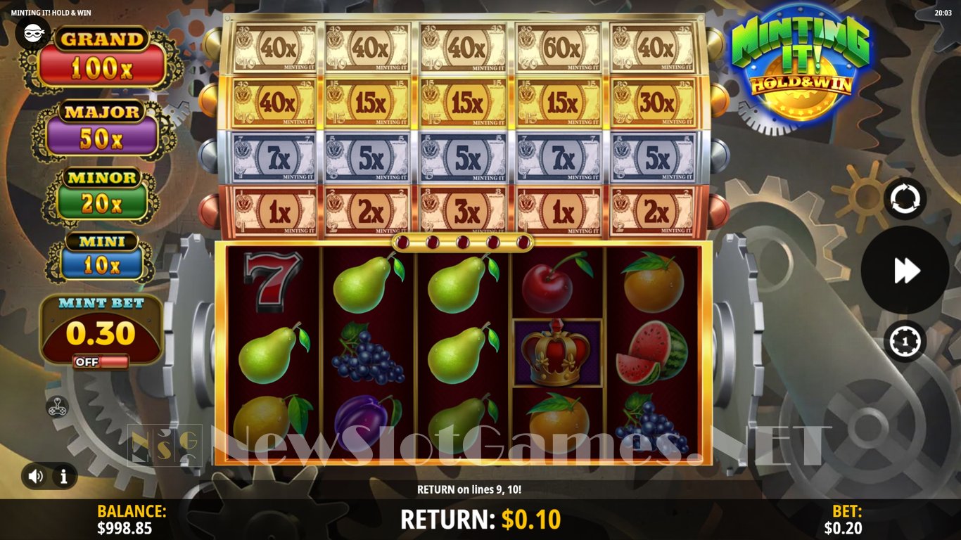 Minting It! Hold & Win Slot Slot Image in Demo - pic. 5