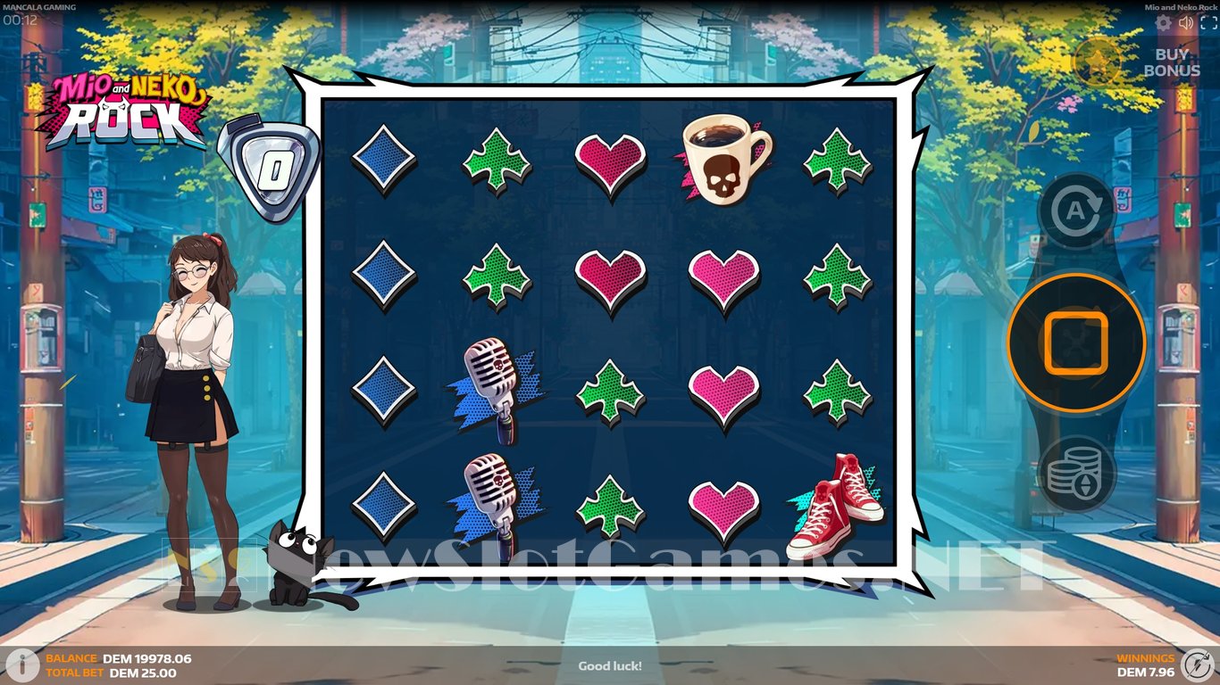 Mio and Neko Rock Slot Slot Image in Demo - pic. 2