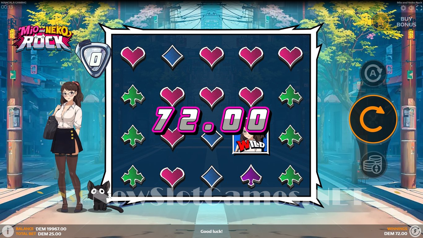 Mio and Neko Rock Slot Slot Image in Demo - pic. 3