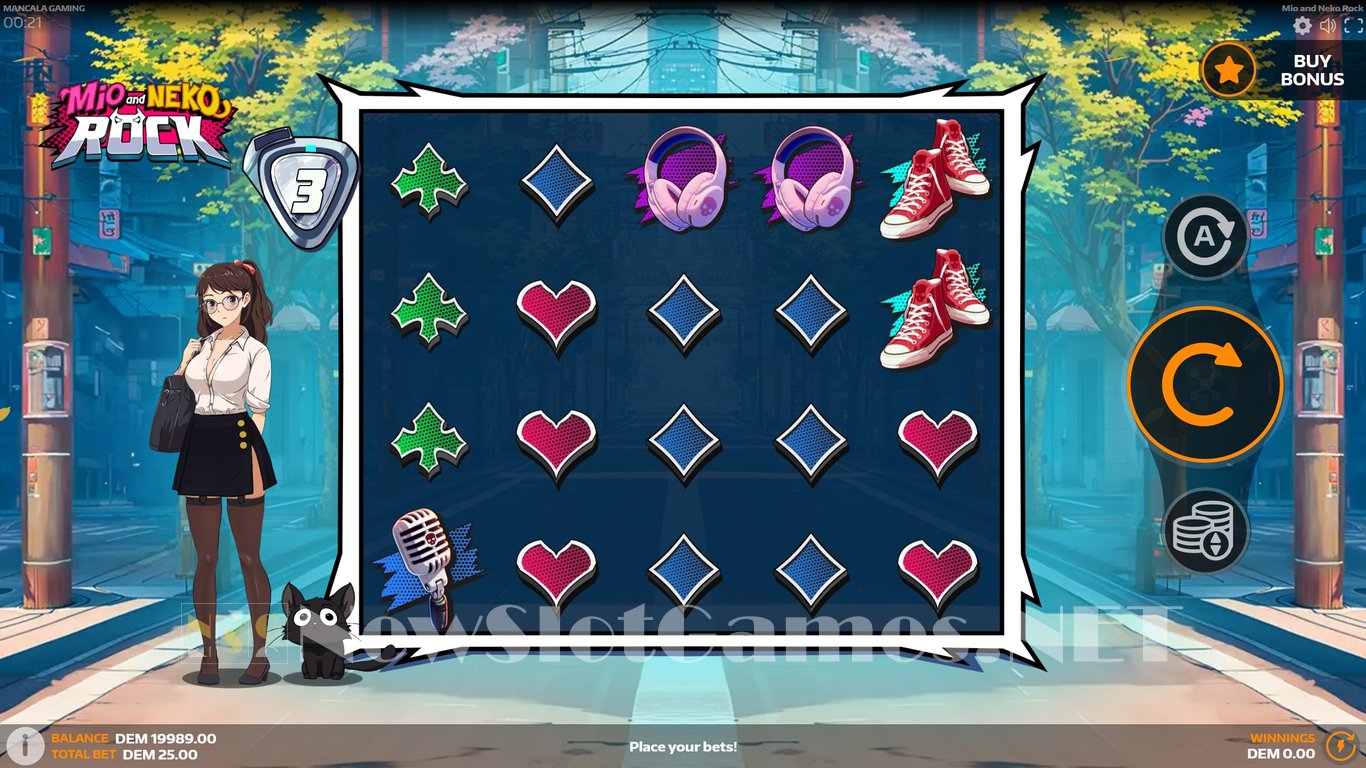Mio and Neko Rock Slot Slot Image in Demo - pic. 4