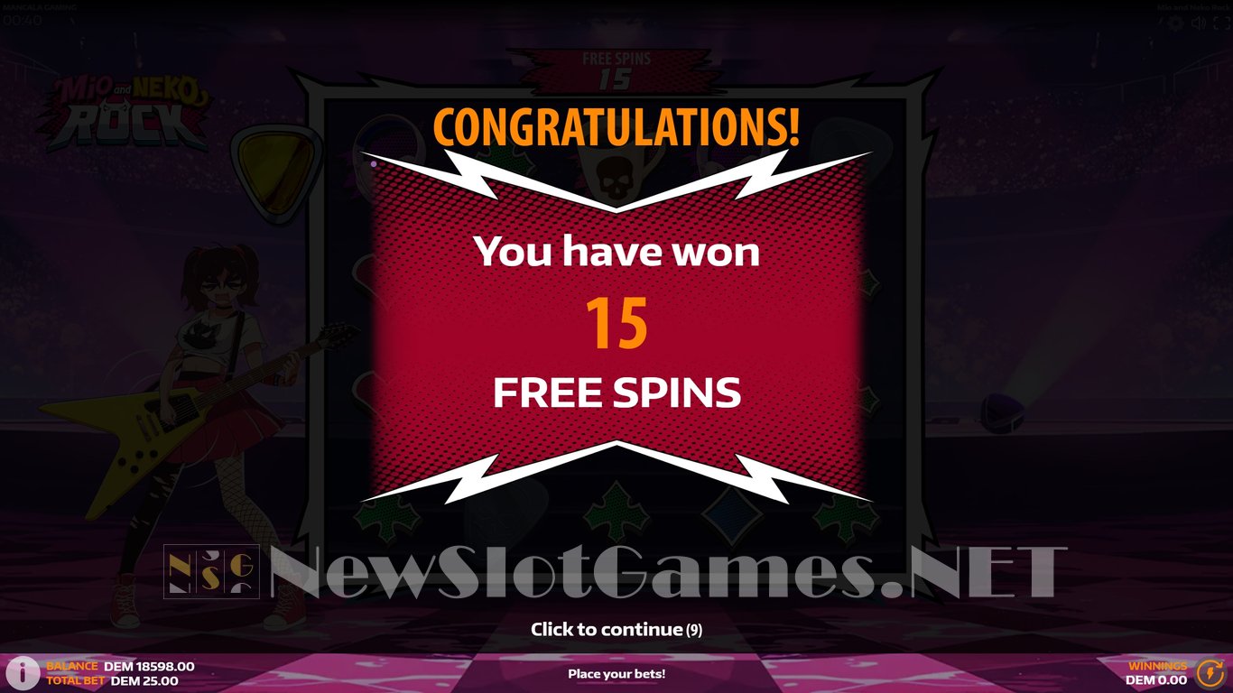 Mio and Neko Rock Slot Slot Image in Demo - pic. 7