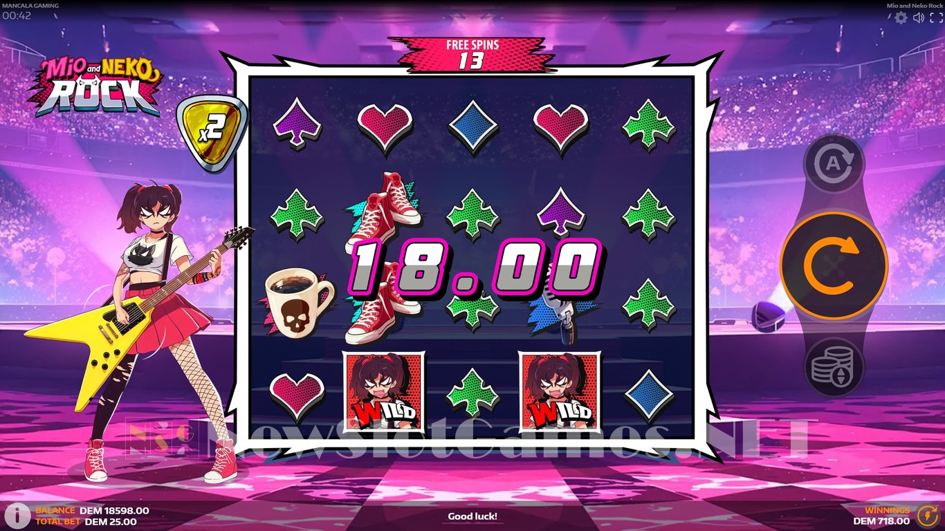 Mio and Neko Rock Slot Slot Image in Demo - pic. 8