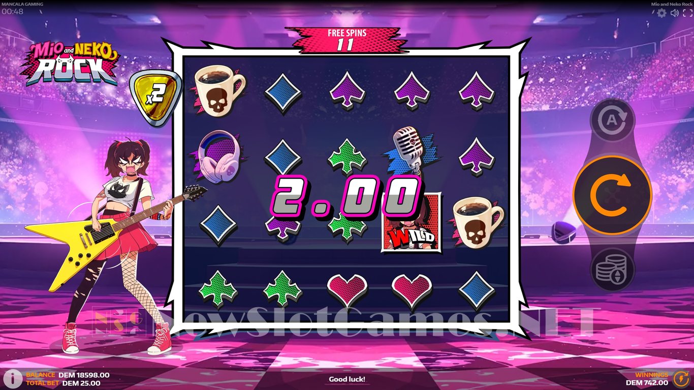 Mio and Neko Rock Slot Slot Image in Demo - pic. 9