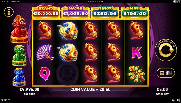 Goood Heavens Slot Review & Demo by Playtech - Play Free Online