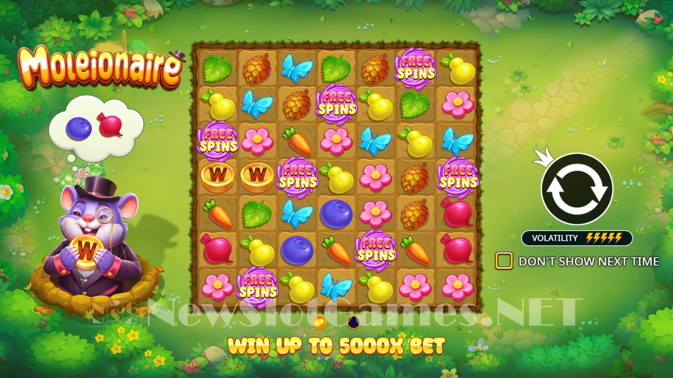 Moleionaire Slot Demo Image