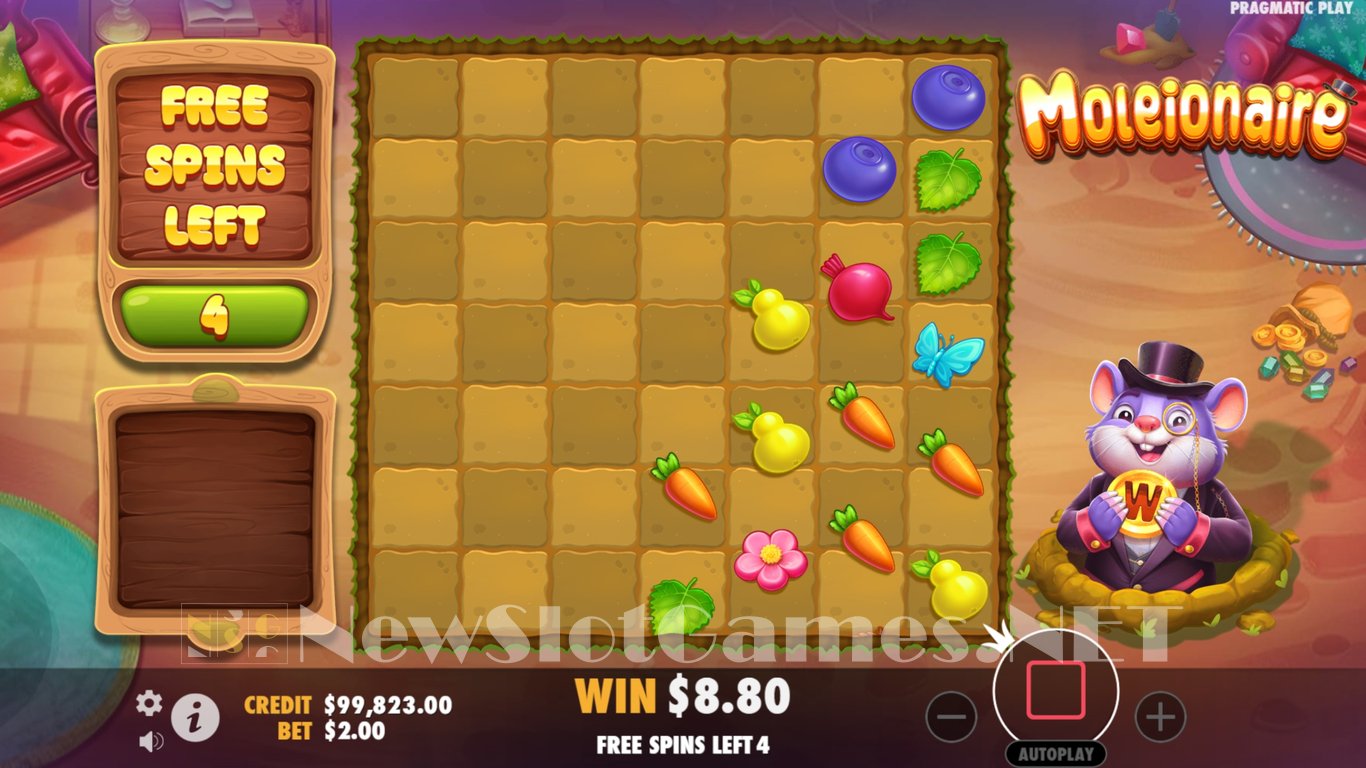 Moleionaire Slot Slot Image in Demo - pic. 11