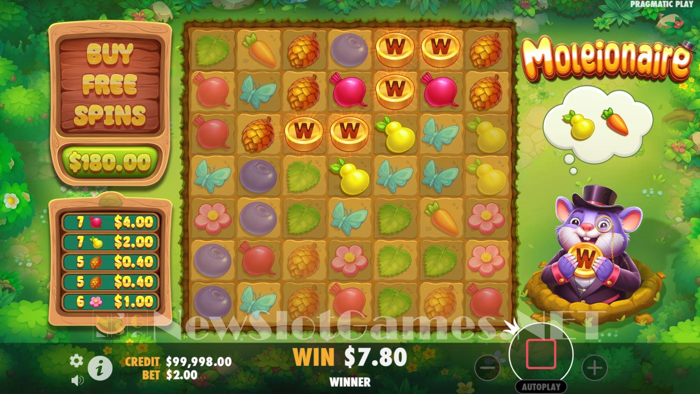 Moleionaire Slot Slot Image in Demo - pic. 3